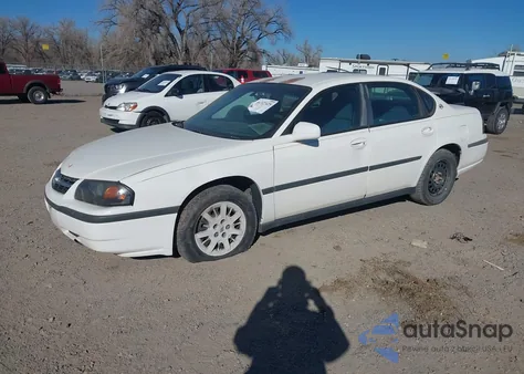 2002 Chevrolet Impala из США, поврежденный, VIN 2G1WF55E629112796